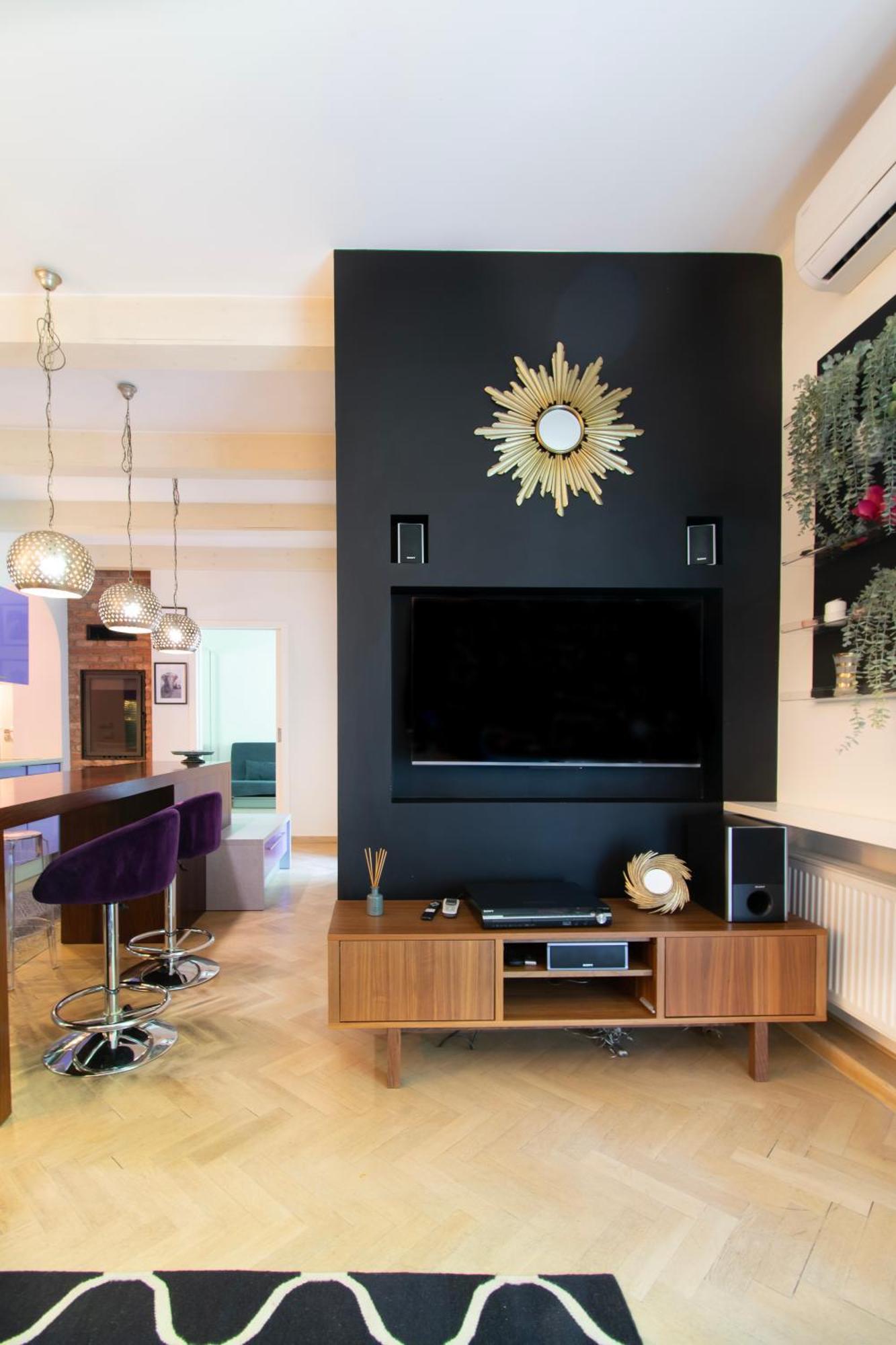 Spacious 3Br Apartment With Ac In Living Room, 2 Balconies Krakau Exterior foto