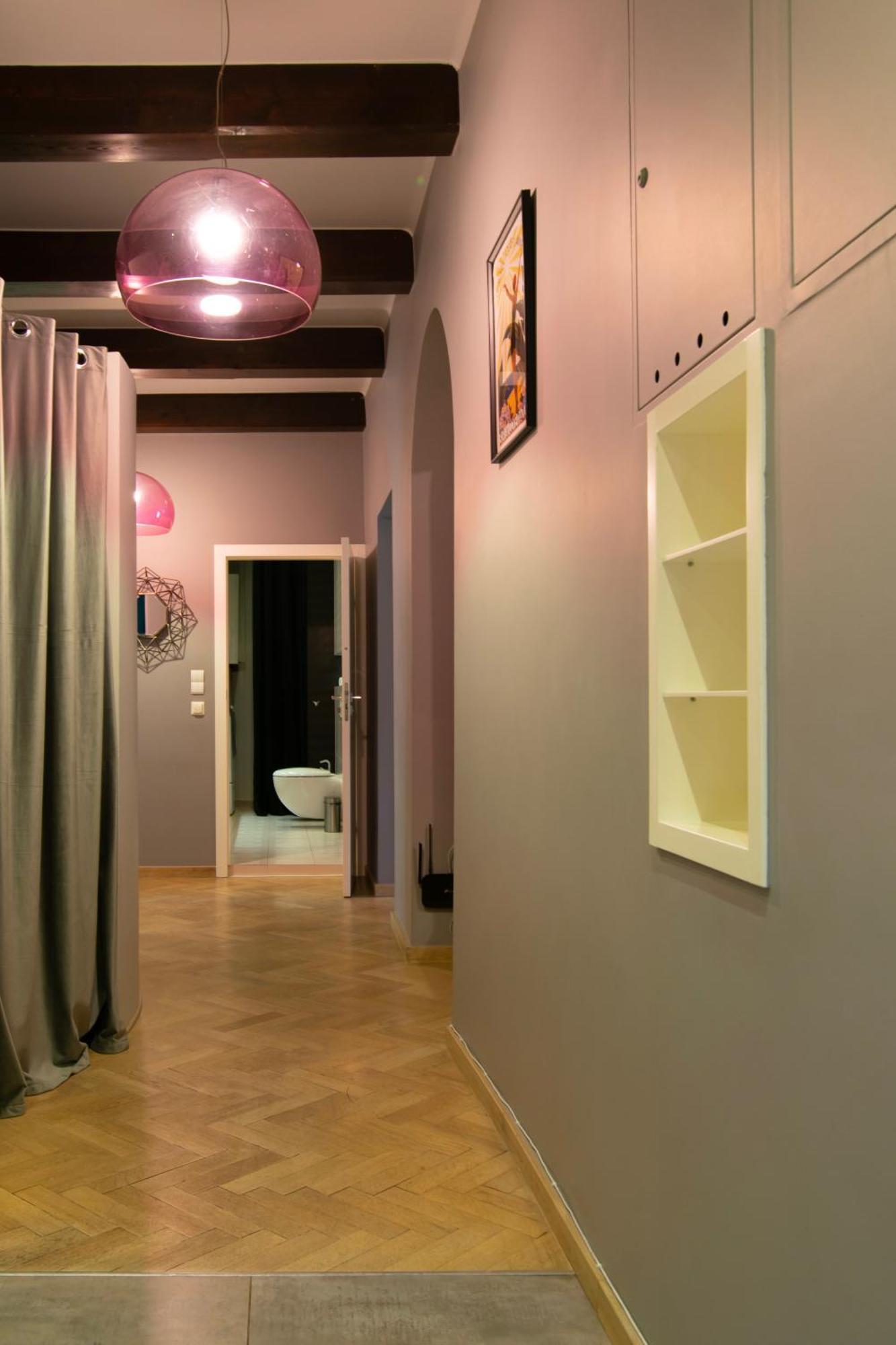 Spacious 3Br Apartment With Ac In Living Room, 2 Balconies Krakau Exterior foto