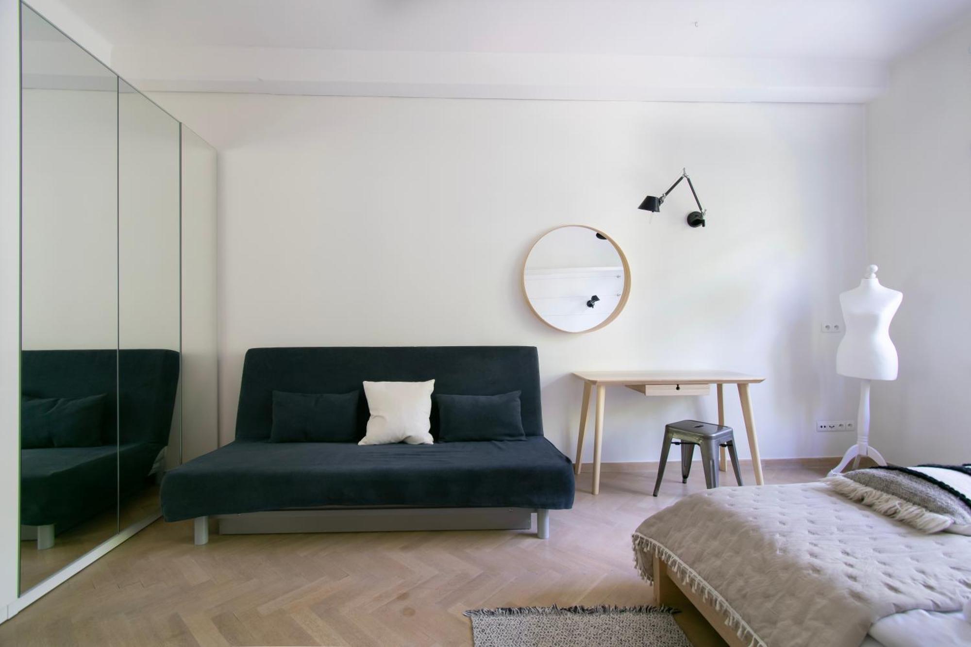 Spacious 3Br Apartment With Ac In Living Room, 2 Balconies Krakau Exterior foto